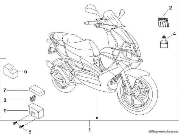 Gilera Hauptkabelbaum Runner 50 SP