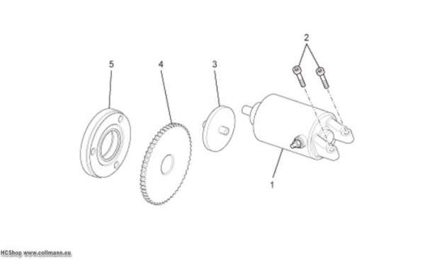 Aprilia Startermotor Scarabeo IE Light 125/200
