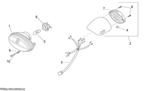 Aprilia Lichter Scarabeo 2T E2 eng.Piaggio 50