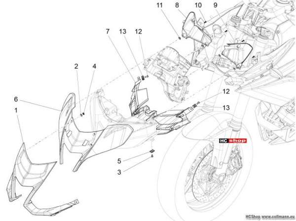 Aprilia Verkl. Capo Nord 1200
