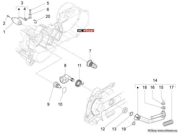 Aprilia Motard 50 Starter - Elektrischer starter