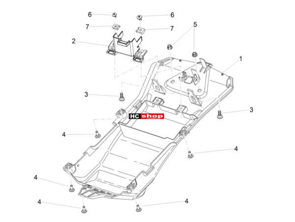 Aprilia RSV 4 1000 RF E4 ABS Aufbau Staufach