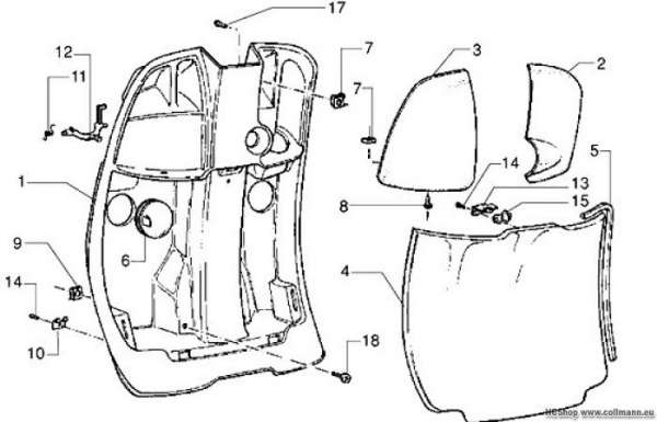 Vespa Handschuhfach 50 4T