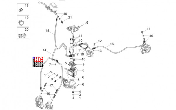 Moto Guzzi V85 TT Strada E5 - Bremsanlage - Bremsanlage ABS