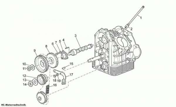 Moto Guzzi Steuer V 11 Sport/Mandello 1100