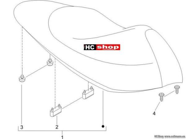 Piaggio Sitzbank/Sitzbänke nrg power dd