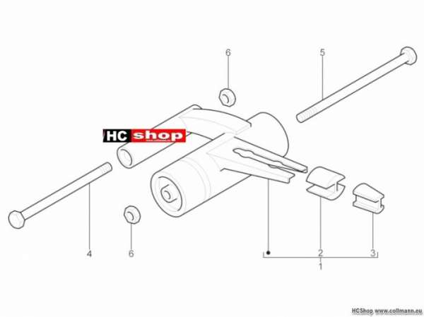 Piaggio Schwingarm TPH 50