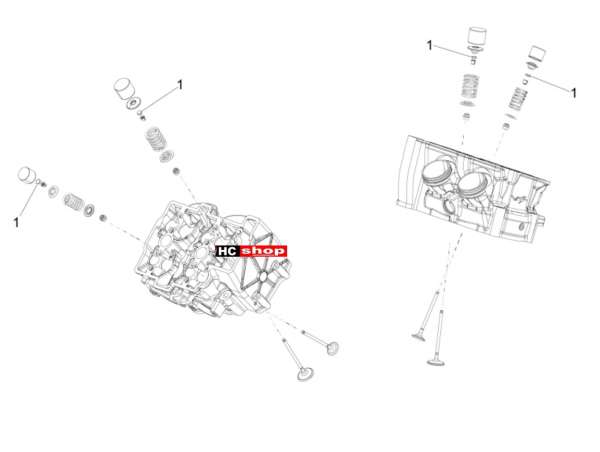 Aprilia RSV 4 1000 RF E4 ABS Motor Belag