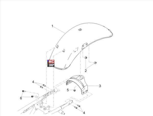 Moto Guzzi V9 Bobber E5 Aufbau Hinteres Schutzblech