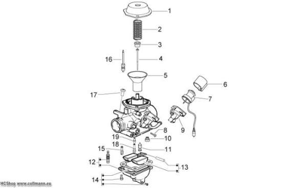 Aprilia Vergaser II Scarabeo 50 4T NET