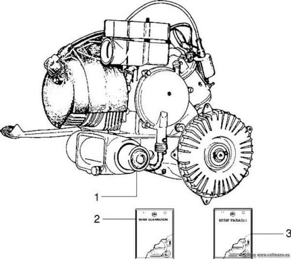 Vespa Motor PX 150