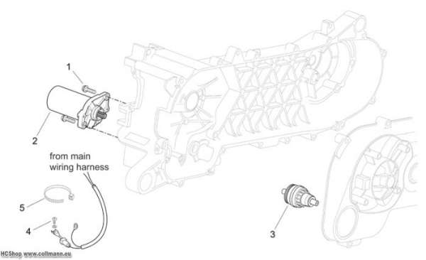 Aprilia Startermotor SR R R Factory IE Carburatore 50