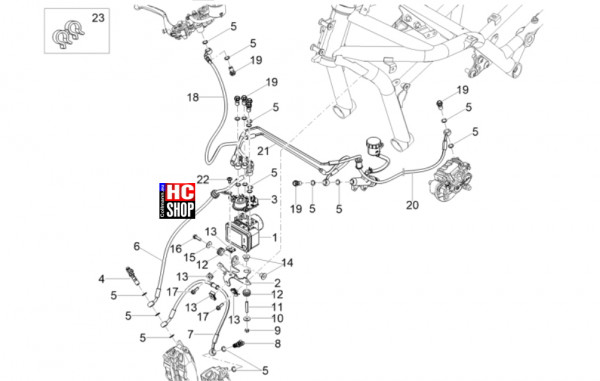 Moto Guzzi Stelvio E5+ - Bremsanlage - Bremsanlage ABS