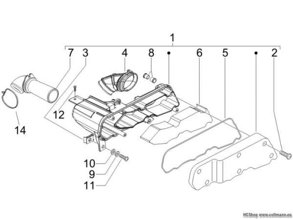 Gilera Luftfilter Runner 50 SP