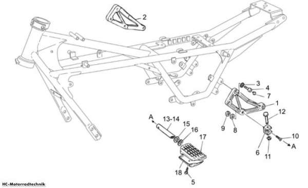 Moto Guzzi Soziusrasten Nevada Classic IE 750