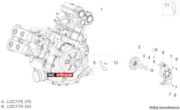 Aprilia Motor-Fertigstellung Capo Nord 1200