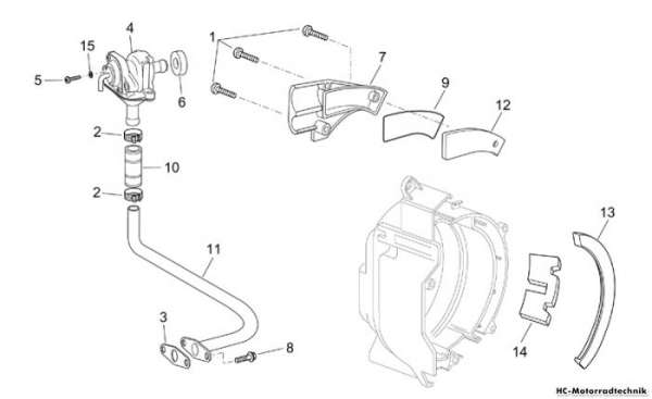 Aprilia Secondary air I Atlantic 125/200/250