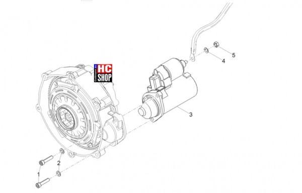Moto Guzzi V85 TT E5 - Motor - Zündung-Elektrischer Anfang