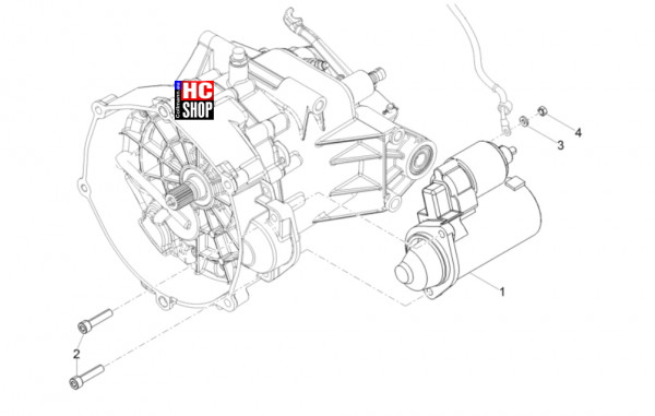 Moto Guzzi V7 Sport 850 E5+ - Motor - Zündung-Elektrischer Anfang