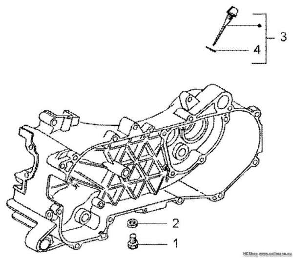 Gilera Ölstandkontrolle Runner 50 SP