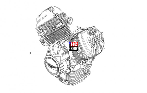 Moto Guzzi V7 Stone 850 E5+ - Motor - Motor-Fertigstellung