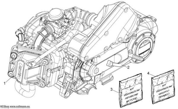 Aprilia Motor Scarabeo 50 4T NET