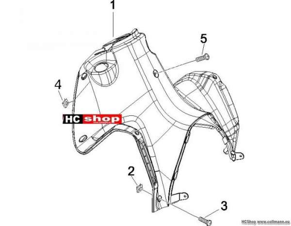 Gilera Vorderes Handschuhfach - Schild- Runner 50 Pureje