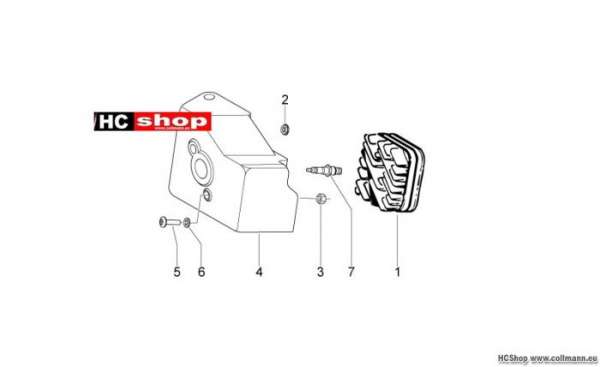 Aprilia Motard 50 Zylinderkopfabdeckung