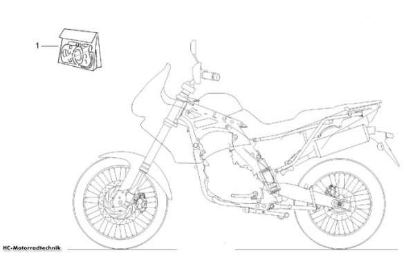 Aprilia Deko Serie Pegaso Carb. 650