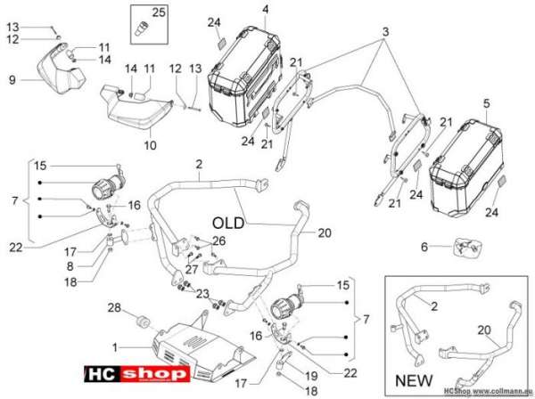 Moto Guzzi Stelvio 1200 Special parts