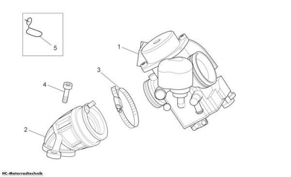 Aprilia Vergaser I Scarabeo Light Carb. 125/200
