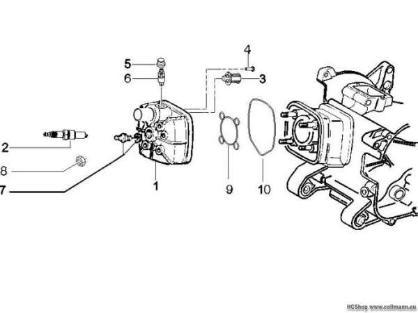 Gilera Zylinderkopfabdeckung Runner 50 SP