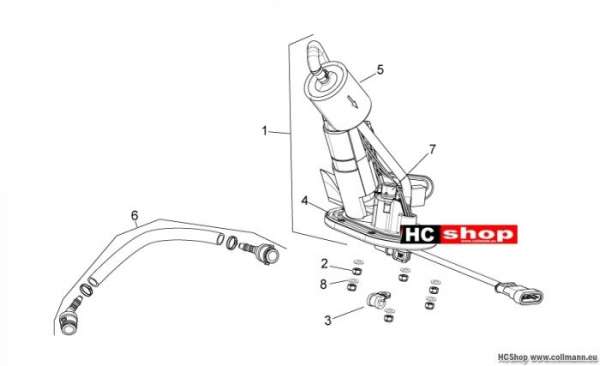 Aprilia Kraftstoffpumpe Shiver 750