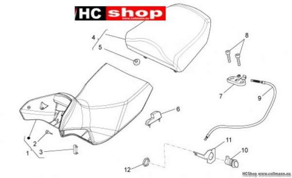 Moto Guzzi Stelvio 1200 Sitz