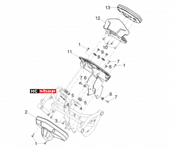 Moto Guzzi V85 TT Travel Pack E5 Lichter Instrumente