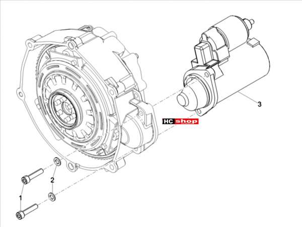 Moto Guzzi V85 TT E4 Motor Zündung