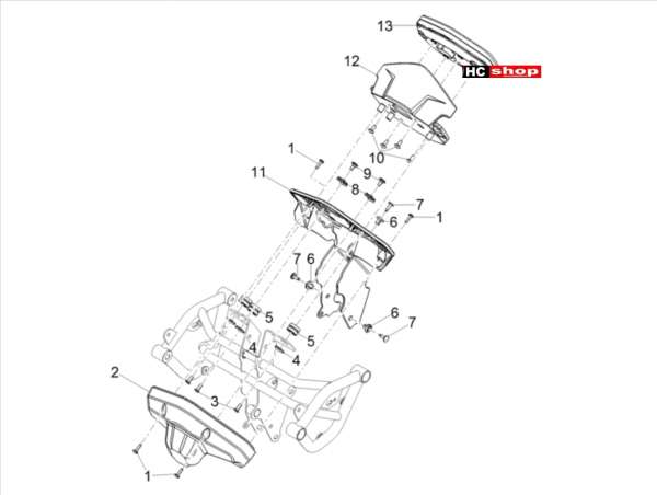 Moto Guzzi V85 TT TRAVEL PACK E4 ABS Instrumente