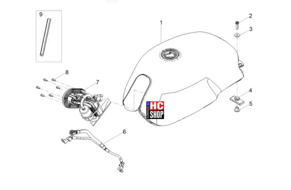 Moto Guzzi V7 Stone Corsa - Tank - Kraftstofftank