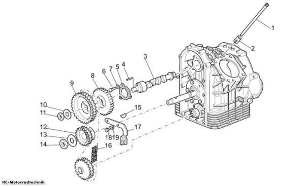 Moto Guzzi Steuer V 11 Cat. 1100