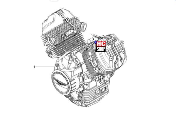 Moto Guzzi V7 Stone Corsa - Motor - Motor-Fertigstellung