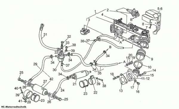 Moto Guzzi Einspeisung California III Iniezione 1000
