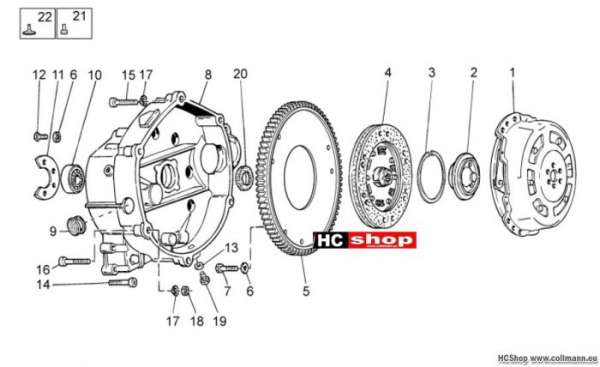 Moto Guzzi V7 Racer Kupplung I