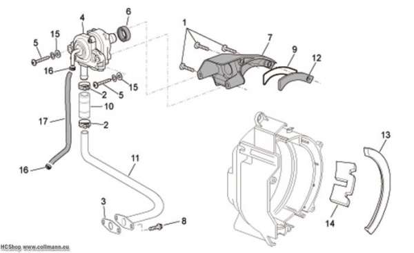 Aprilia Secondary air Atlantic 125