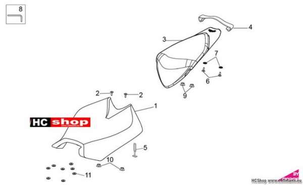 Aprilia Sitz RSV4 Factory ABS