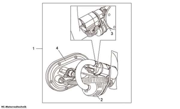 Moto Guzzi Kraftstoffpumpe Nevada Classic IE 750