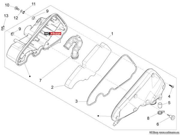 Piaggio Luftfilter Fly 50 4t 4v
