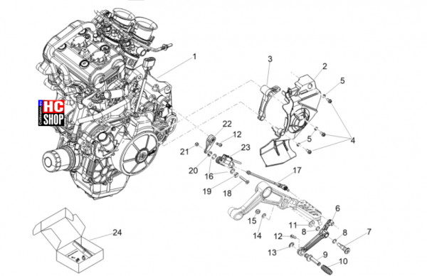 Aprilia RS 660 E5+ - Motor - Motor-Fertigstellung