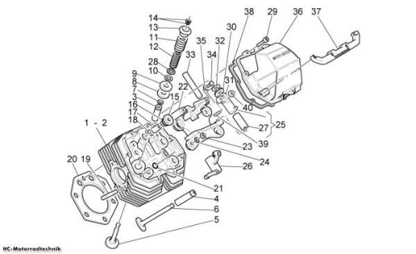 Moto Guzzi Kopfen California EV PI Cat. 1100