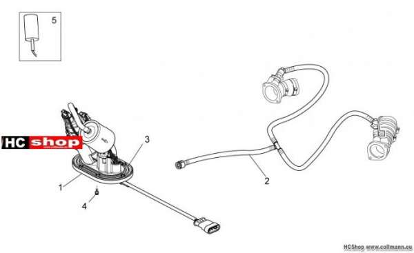 Moto Guzzi V7 Stone Kraftstoffpumpe