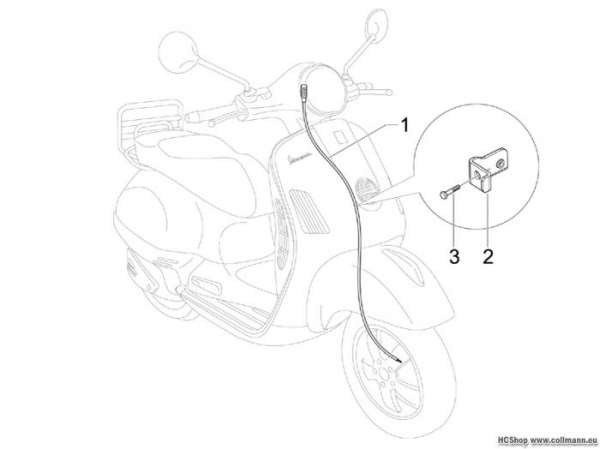 Vespa Tachowelle GTS 300 Super